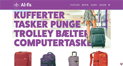 Desktop Screenshot of al-fa.dk